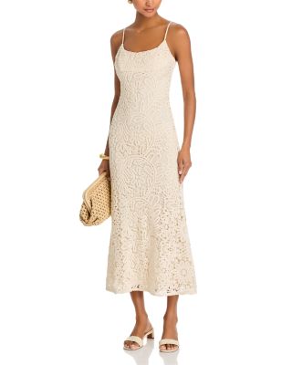 Adoni Crochet Midi Dress