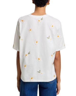 Daisy Embroidered Tee