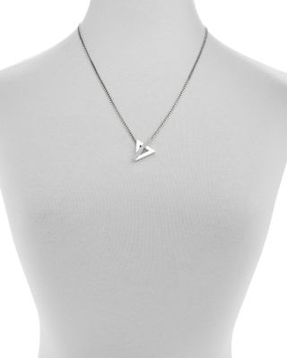 Triangle Necklace, 22.5"