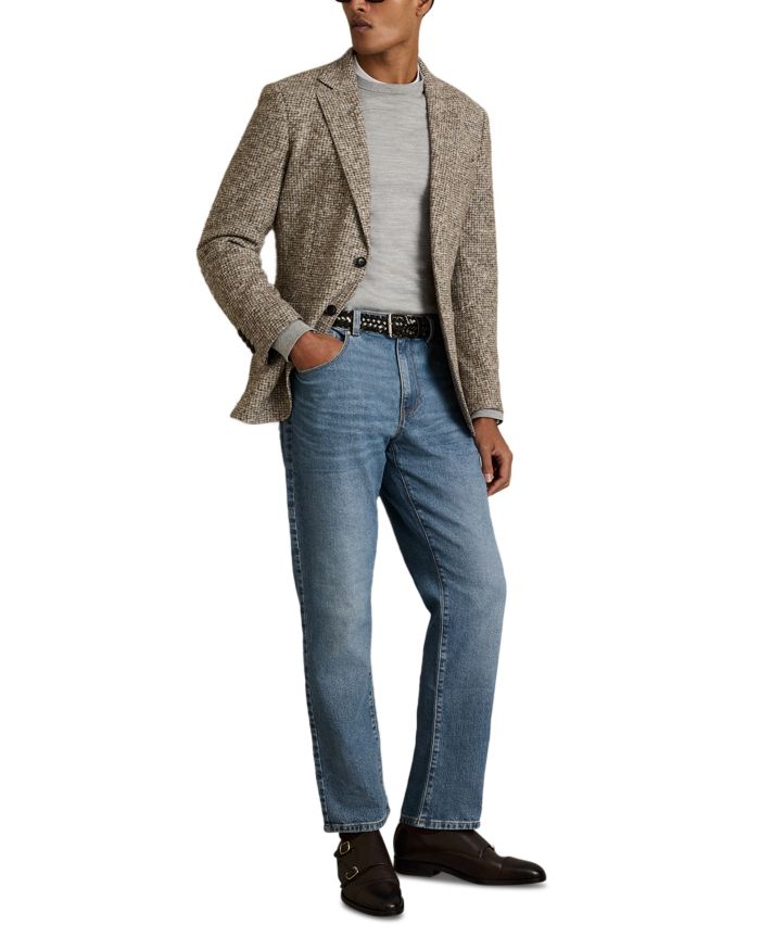 Bishopgate Straight Fit Jeans Mid Blue Wash