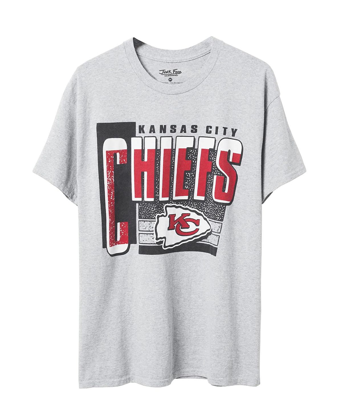 Junk Food Clothing Unisex Nfl Kansas City Chiefs Complete Tee