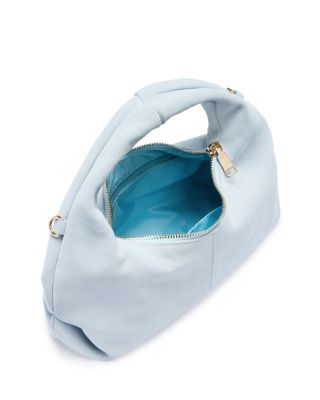 Small Suede Hobo Bag