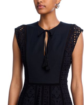 Alina Eyelet Maxi Dress