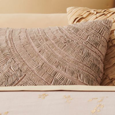 Foil Printed &amp; Textured Decorative Pillow, 16&amp;quot; x 20&amp;quot;