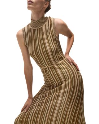 Anna Striped Maxi Dress