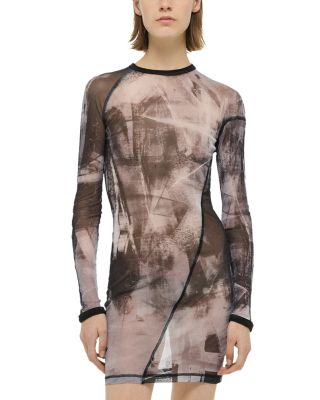 Helmut Lang - Twisted Sheer Dress