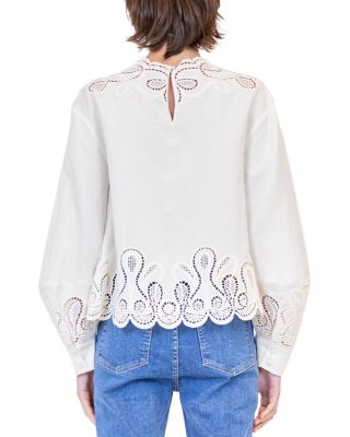 Wendlyn Eyelet Top