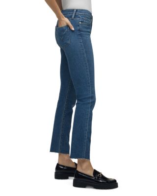 Nico Mid Rise Straight Leg Jeans in Penny