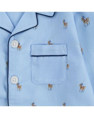 Boy's Plaid Pajama Set - Little Kid