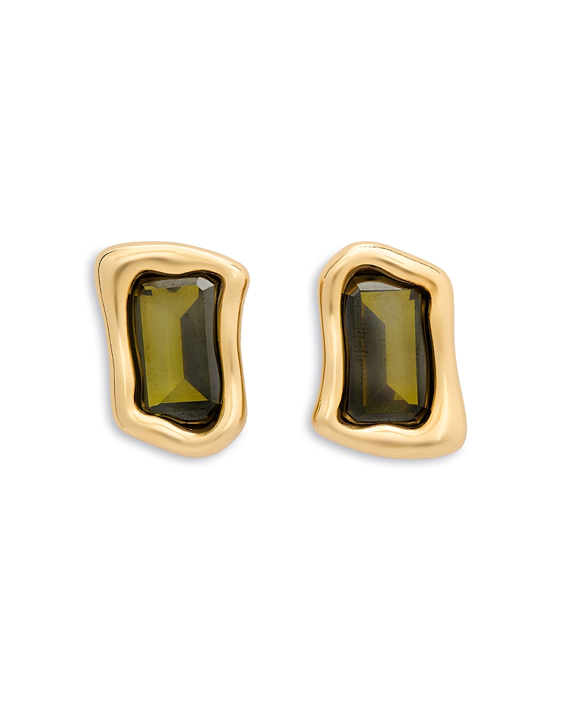 Kate Spade New York Molten Glass Statement Stud Earrings In Gold