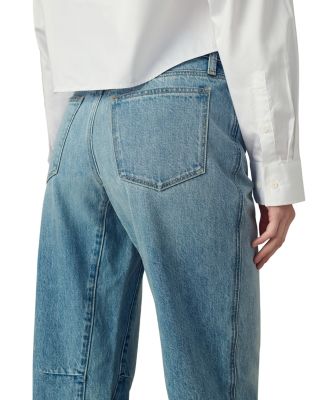 The Wilder High Rise Relaxed Barrel Jeans in Sincere