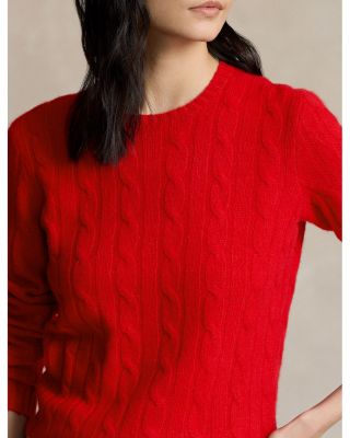 Cable Knit Cashmere Sweater