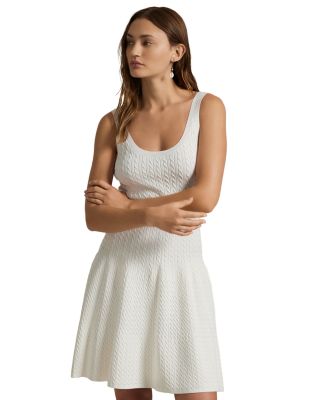 Ralph Lauren - Cable Knit Sleeveless Sweater Dress