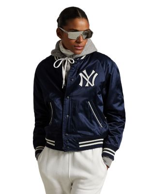 Ralph Lauren Yankees Satin Jacket | Bloomingdale's Women