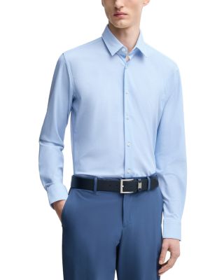 BOSS - Hank Kent Slim Fit Button Front Shirt