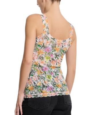 Printed Signature Lace Classic Cami