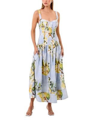 Makenna Drop Waist Corset Dress