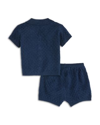 Boys' Textured Sweater Knit Top & Shorts Set, Baby - Exclusive