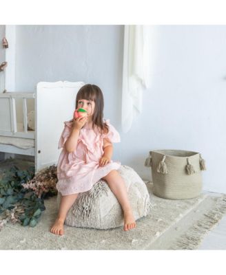 Mossy Rock Pouf -   1' 8" x 1'