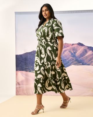 Sandswept Midi Dress