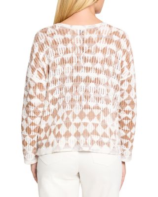 Textured Diamond Sweater