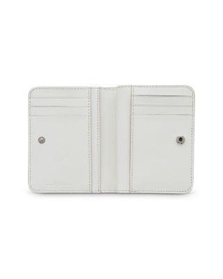 MARC JACOBS The Sticker Utility Snapshot ミニ ウォレット Marc Jacobs The Sticker Utility Snapshot Wallet | White