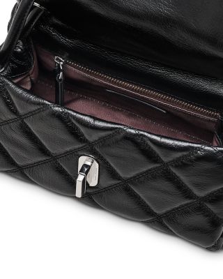 The Quilted Mini Dual Shoulder Bag