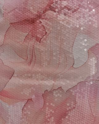 Sequined Cowl Back Dress