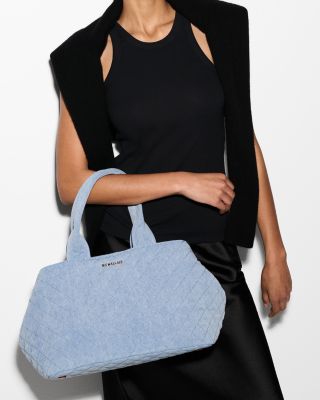 Denim Medium East West Tote