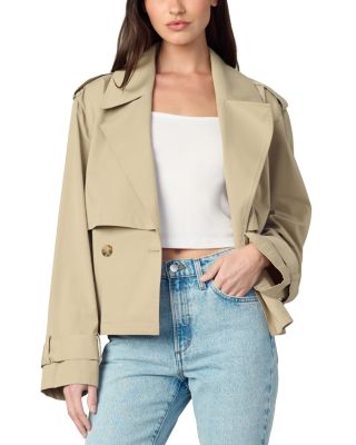 Joe's Jeans - The Liz Cropped Trench Coat