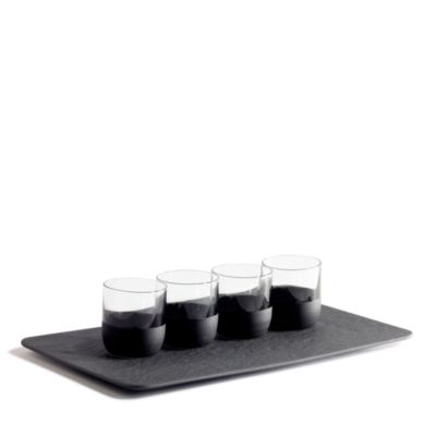 Manufacture Rock Shot Glass 5 Piece Tasting Set