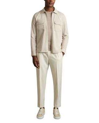 Technical Zip Front Overshirt