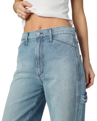 The Baggy High Rise Carpenter Jeans in Railroad