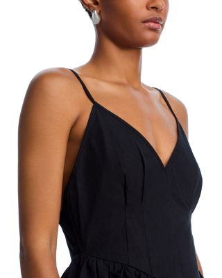 V Neck Sleeveless Mini Dress - Exclusive 