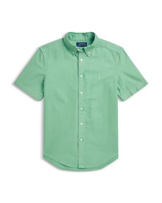 Polo Ralph Lauren - Boys' Cotton Oxford Short Sleeve Shirt - Little Kid, Big Kid
