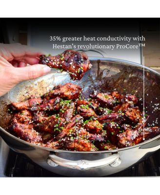 NanoBond&amp;reg; Molecular Titanium 7.5qt 14&amp;quot; Wok with Dome Lid