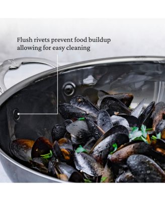 NanoBond&amp;reg; Molecular Titanium 7.5qt 14&amp;quot; Wok with Dome Lid