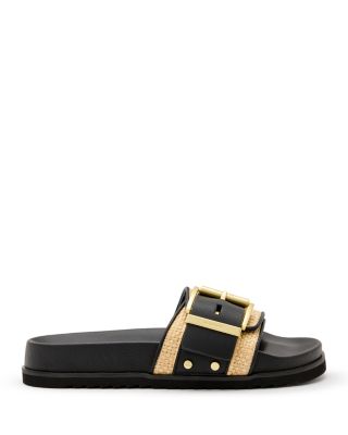 Women's Ellie Raffia Slide Sandals