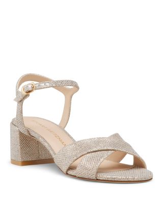 Stuart Weitzman - Women's Dayna Block 50 High Heel Sandals
