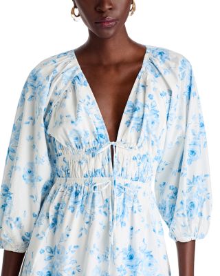 Leighton Poplin Mini Dress 