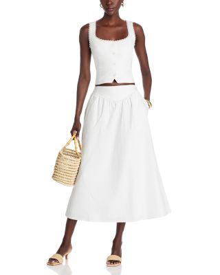 WAYF - Claire Top and Midi Skirt