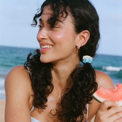 Pure Silk Minnie Scrunchies, Set of 12