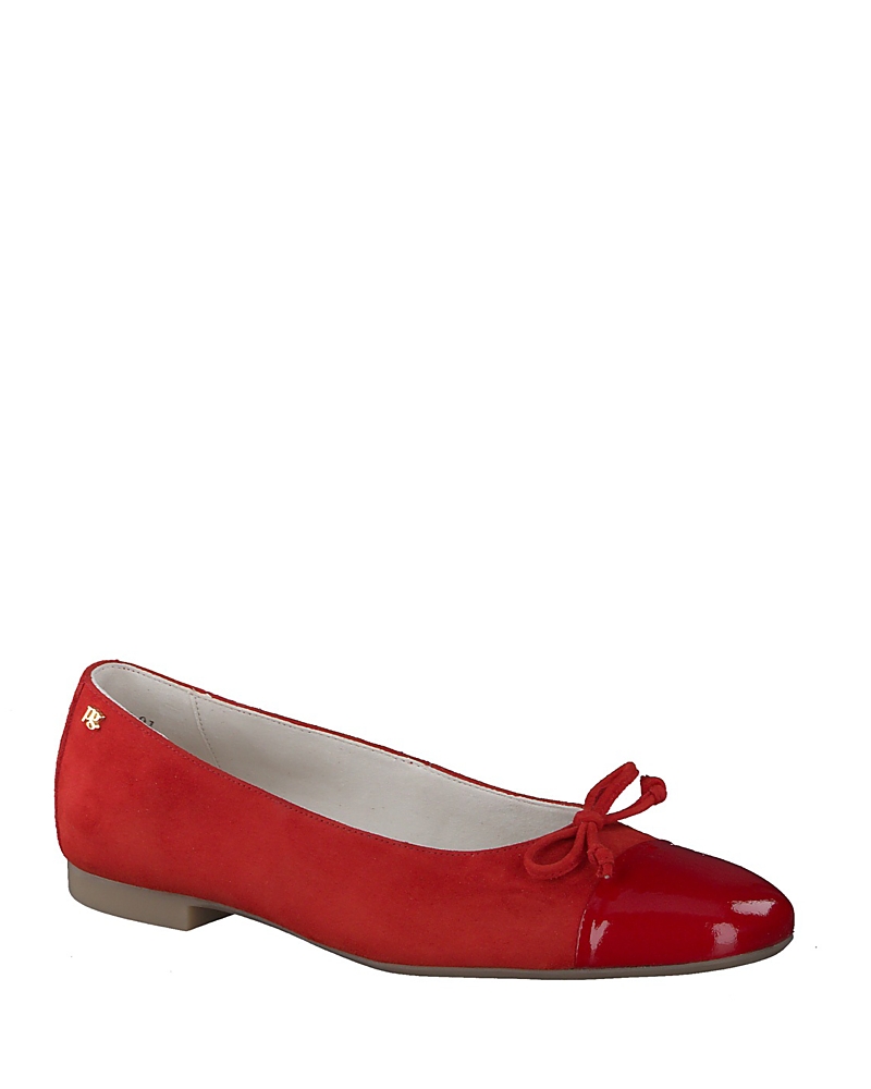 PAUL GREEN WOMEN'S VIOLET BALLET FLATS