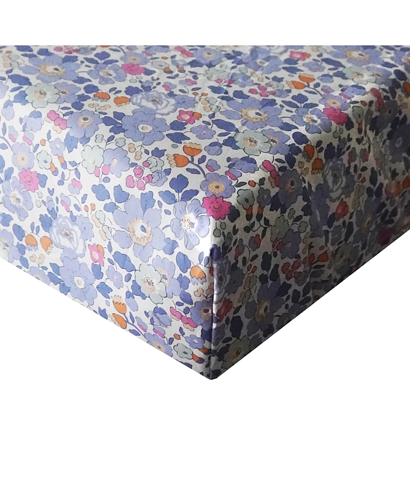 COCO & WOLF LIBERTY FABRIC BETSY PRINT FITTED SHEET, TWIN
