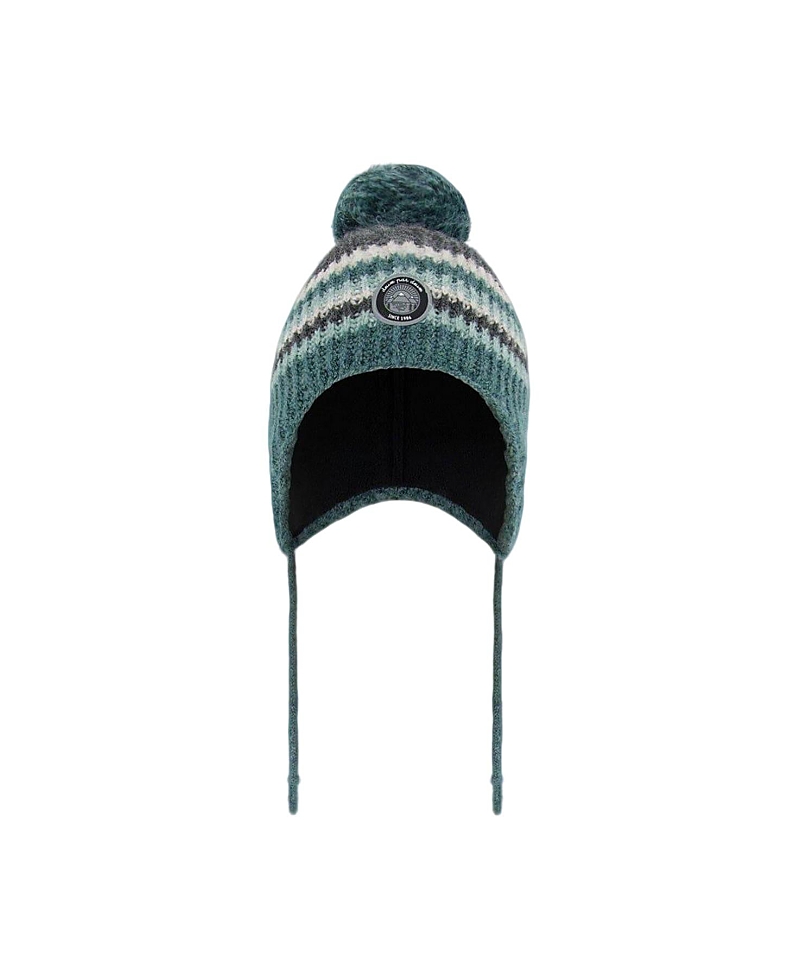 Deux Par Deux Boys' Peruvian Knit Hat - Baby In Stripes