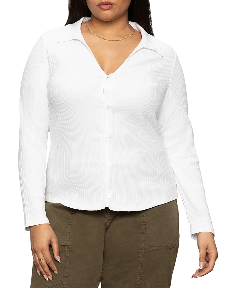 Sanctuary Plus Daydreamer Knit Shirt