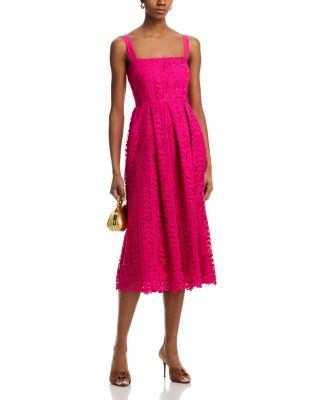 AQUA - Lace Tank Midi Dress - Exclusive