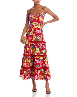 AQUA - Fruit Tassel Dress - Exclusive
