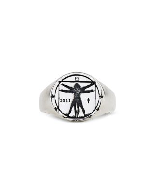 Sterling Silver Vitruvian Ring