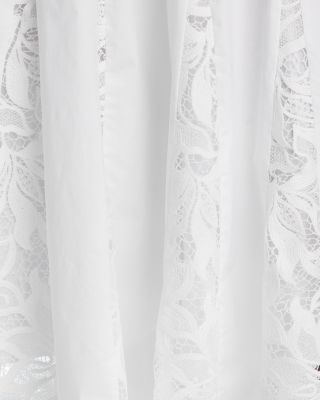 Maeleyse Mixed Media Lace Dress